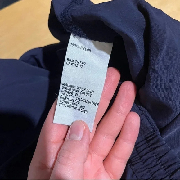 World Wide Sportsman Mens Convertible PANTS Fishing Zip Off Shorts Navy M - Picture 9 of 13